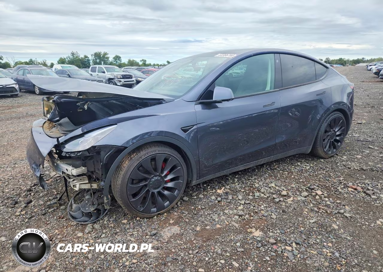 2021 Tesla Model Y VIN:5YJYGDEF7MF264083 - 1