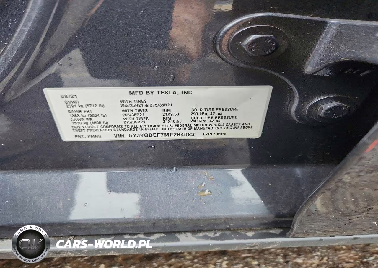 2021 Tesla Model Y VIN:5YJYGDEF7MF264083 - 13