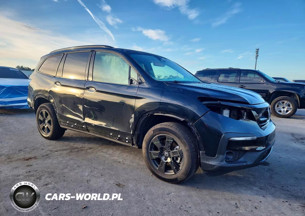 2022 Honda Poilot VIN:5FNYF6H80NB086658 - 4