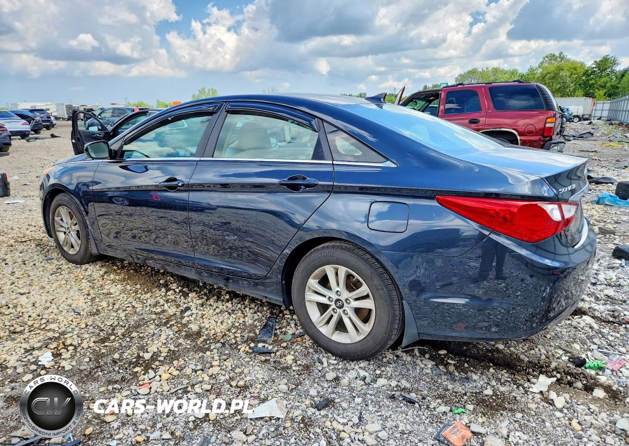 2012 Hyundai Sonata Gls VIN:5NPEB4AC3CH501519 - 2