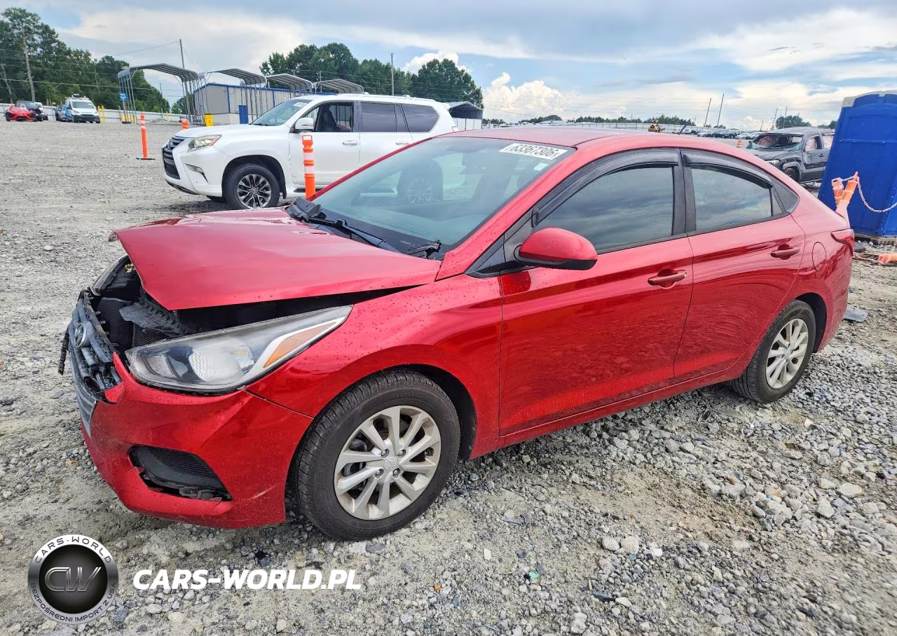 2018 Hyundai Accent Sel VIN:3KPC24A38JE004796 - 1