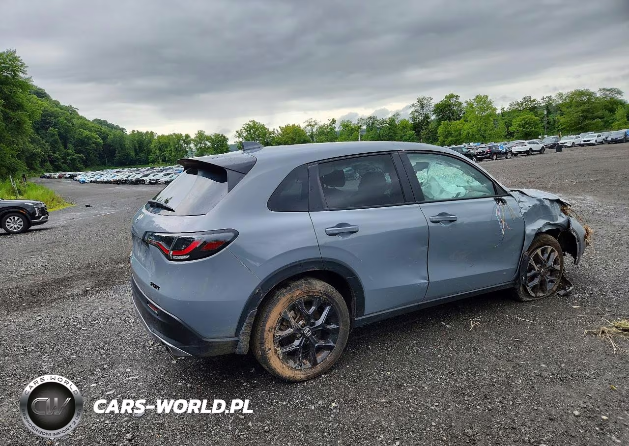 2024 Honda Hr-V Sport VIN:3CZRZ2H50RM722016 - 3