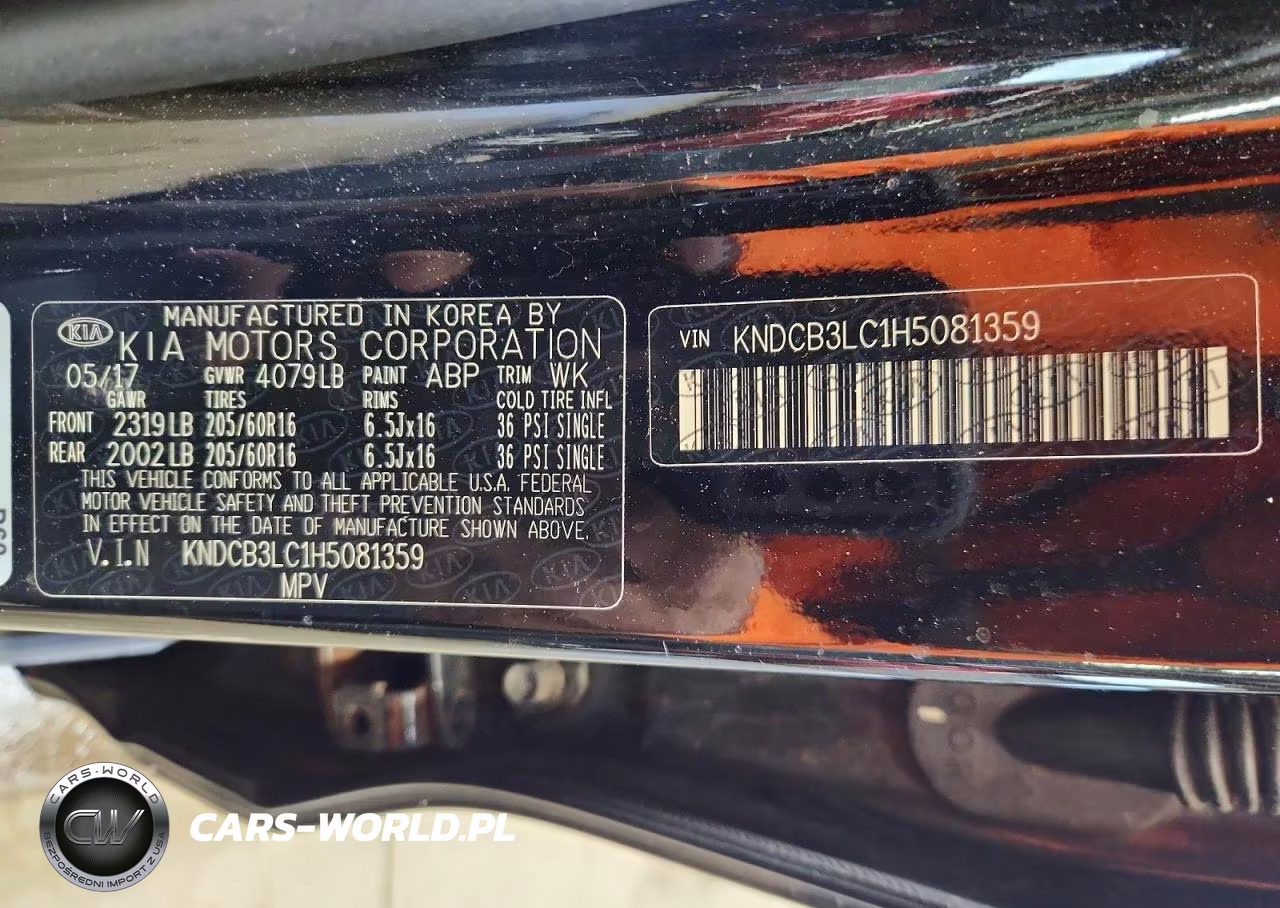 2017 Kia Niro Fe VIN:KNDCB3LC1H5081359 - 13