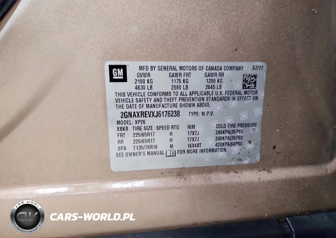 2018 Chevrolet Equinox Ls VIN:2GNAXREVXJ6176238 - 13