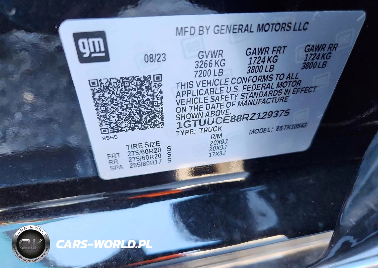 2024 GMC Sierra K1500 Elevation VIN:1GTUUCE88RZ129375 - 12