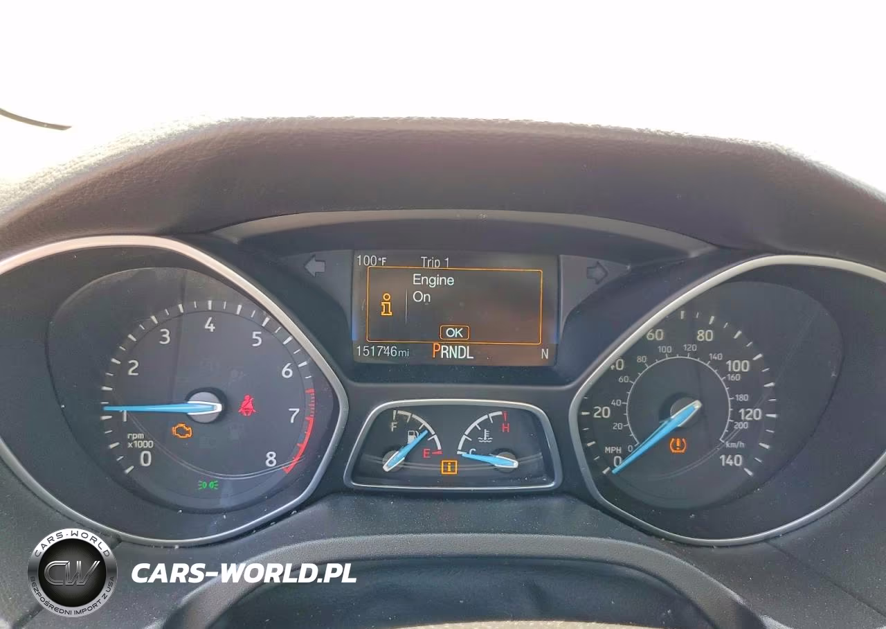 FORD FOCUS SE VIN:1FADP3F2XGL399201 - 9