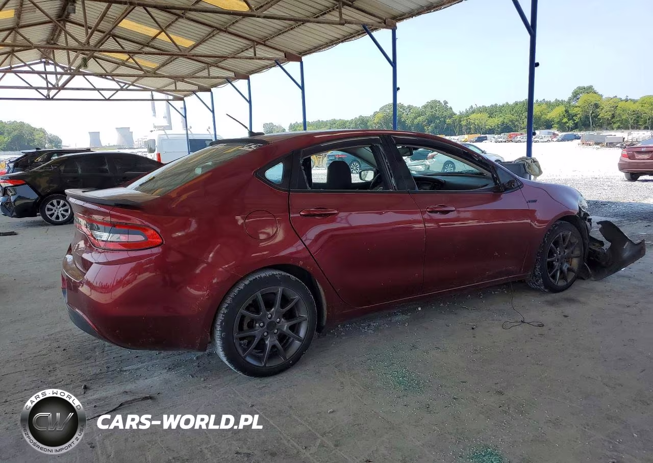 2015 Dodge Dart Se VIN:1C3CDFAA6FD375599 - 3