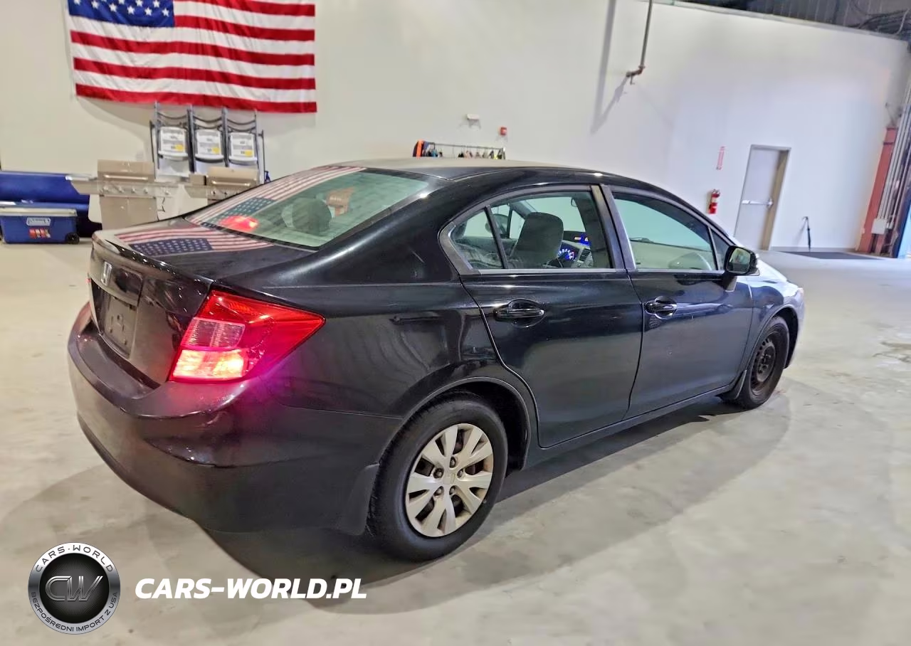 2012 Honda Civic Lx VIN:19XFB2F53CE066668 - 3