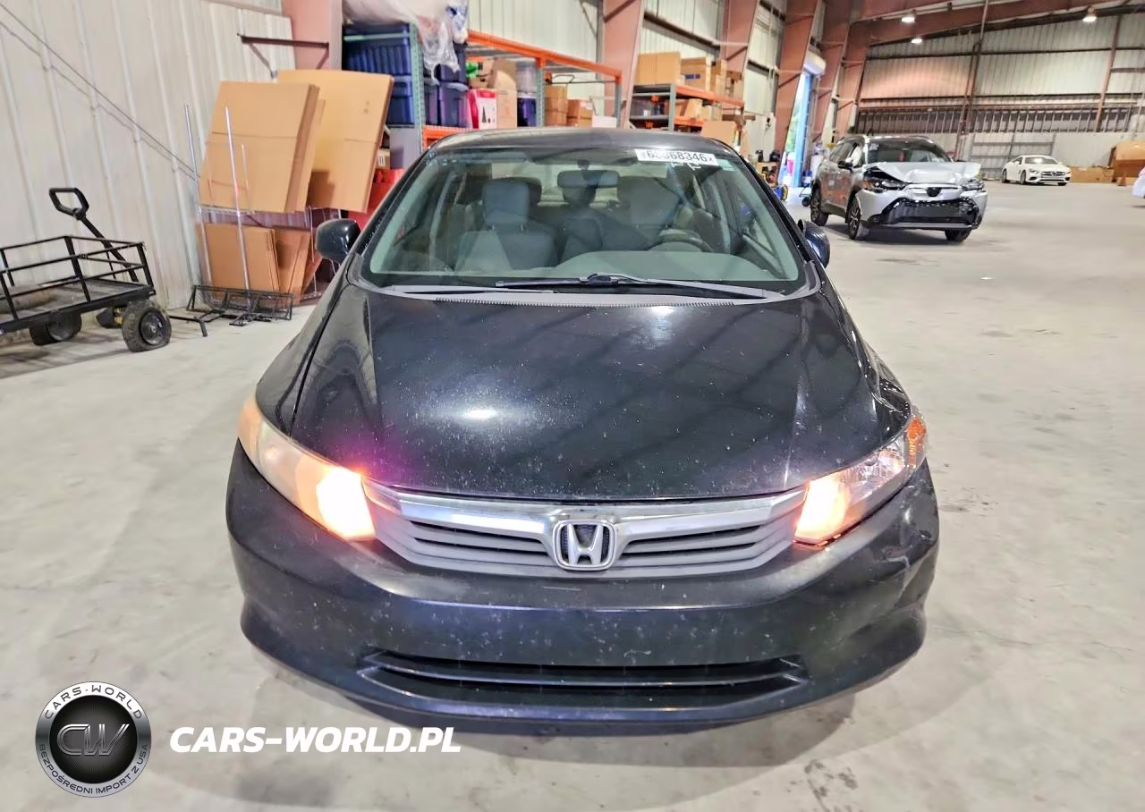 2012 Honda Civic Lx VIN:19XFB2F53CE066668 - 5