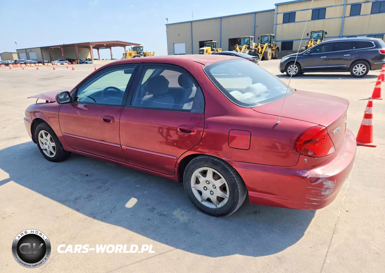 2004 Kia Spectra Base VIN:KNAFB121045303396 - 2
