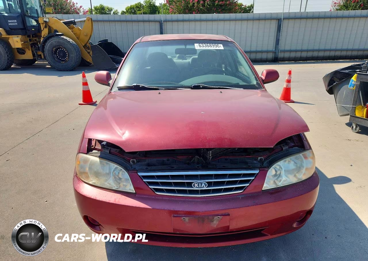 2004 Kia Spectra Base VIN:KNAFB121045303396 - 5