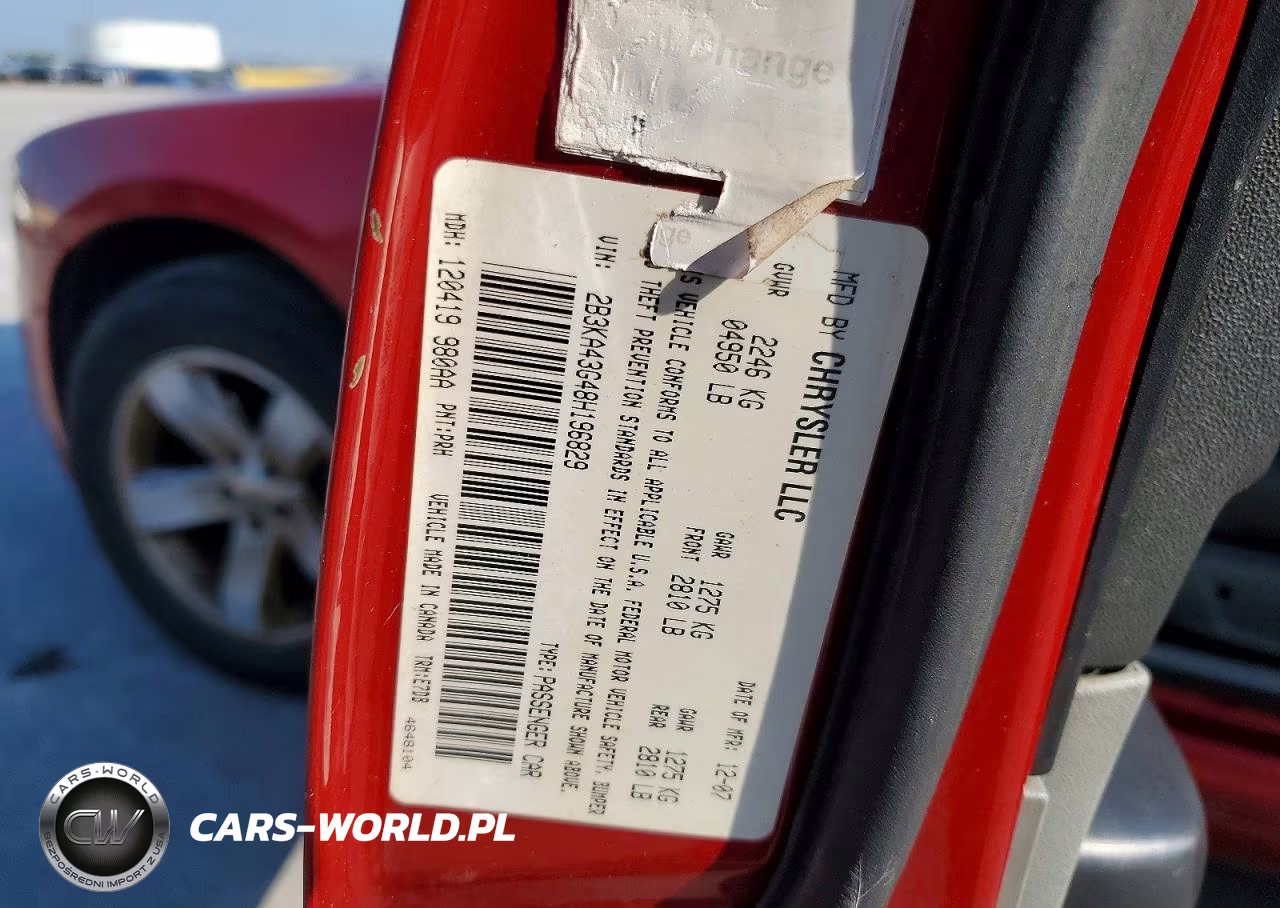 2008 Dodge Charger VIN:2B3KA43G48H196829 - 12