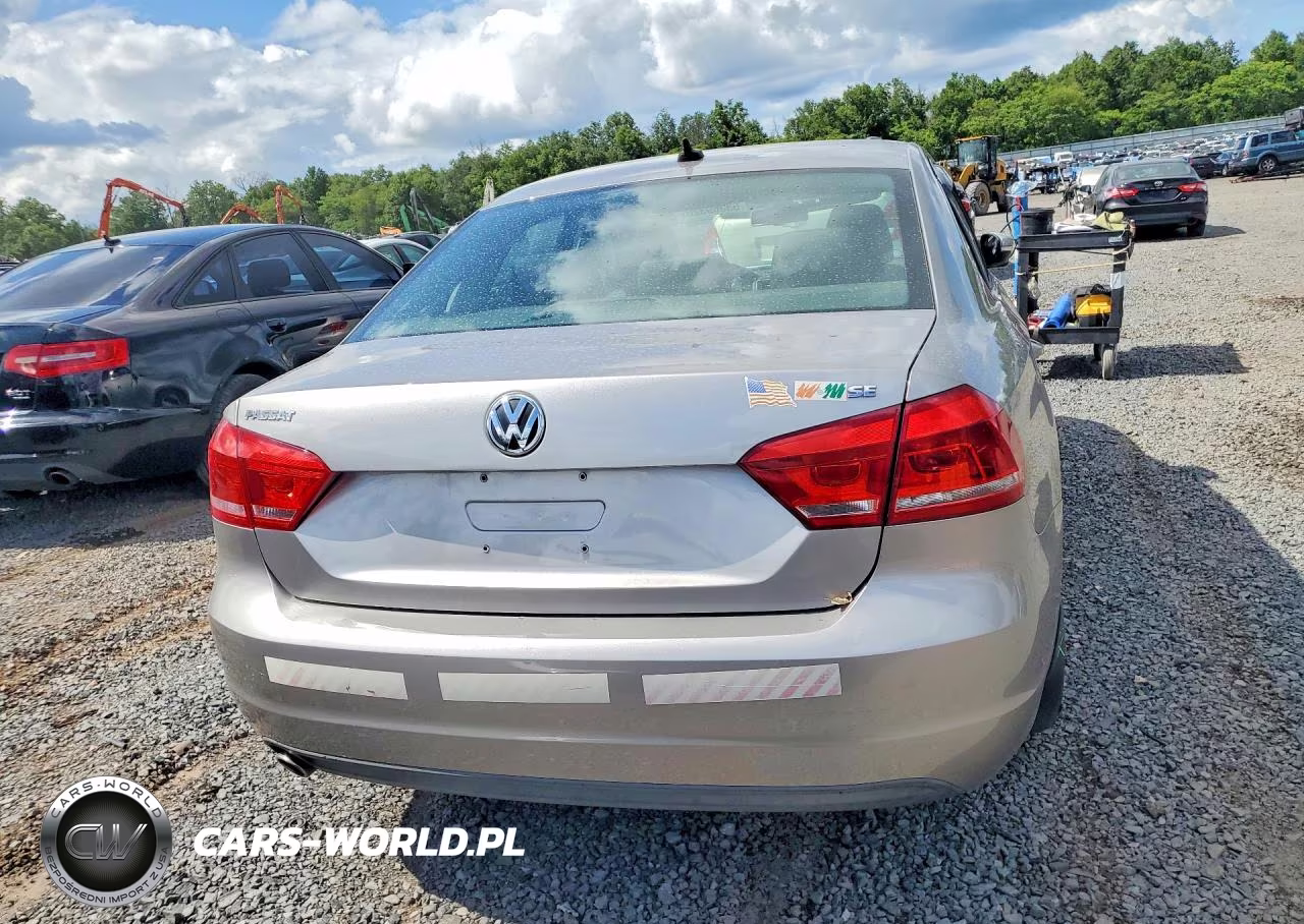 2012 Volkswagen Passat Se VIN:1VWBP7A32CC104916 - 6