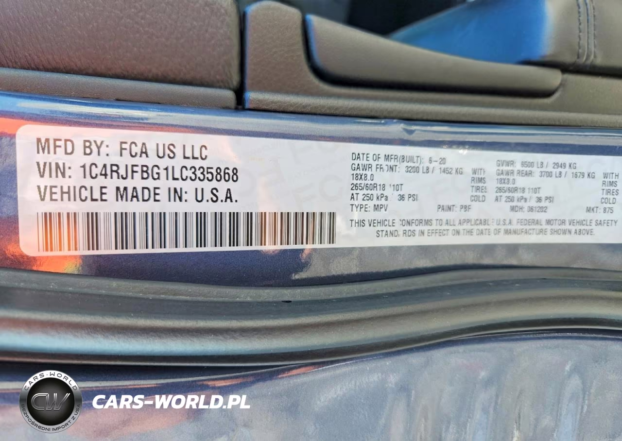 2020 Jeep Grand Cherokee Limited VIN:1C4RJFBG1LC335868 - 13