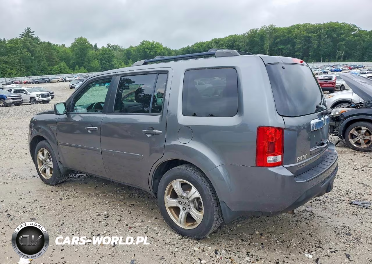 2013 Honda Pilot Exl VIN:5FNYF4H54DB072755 - 2