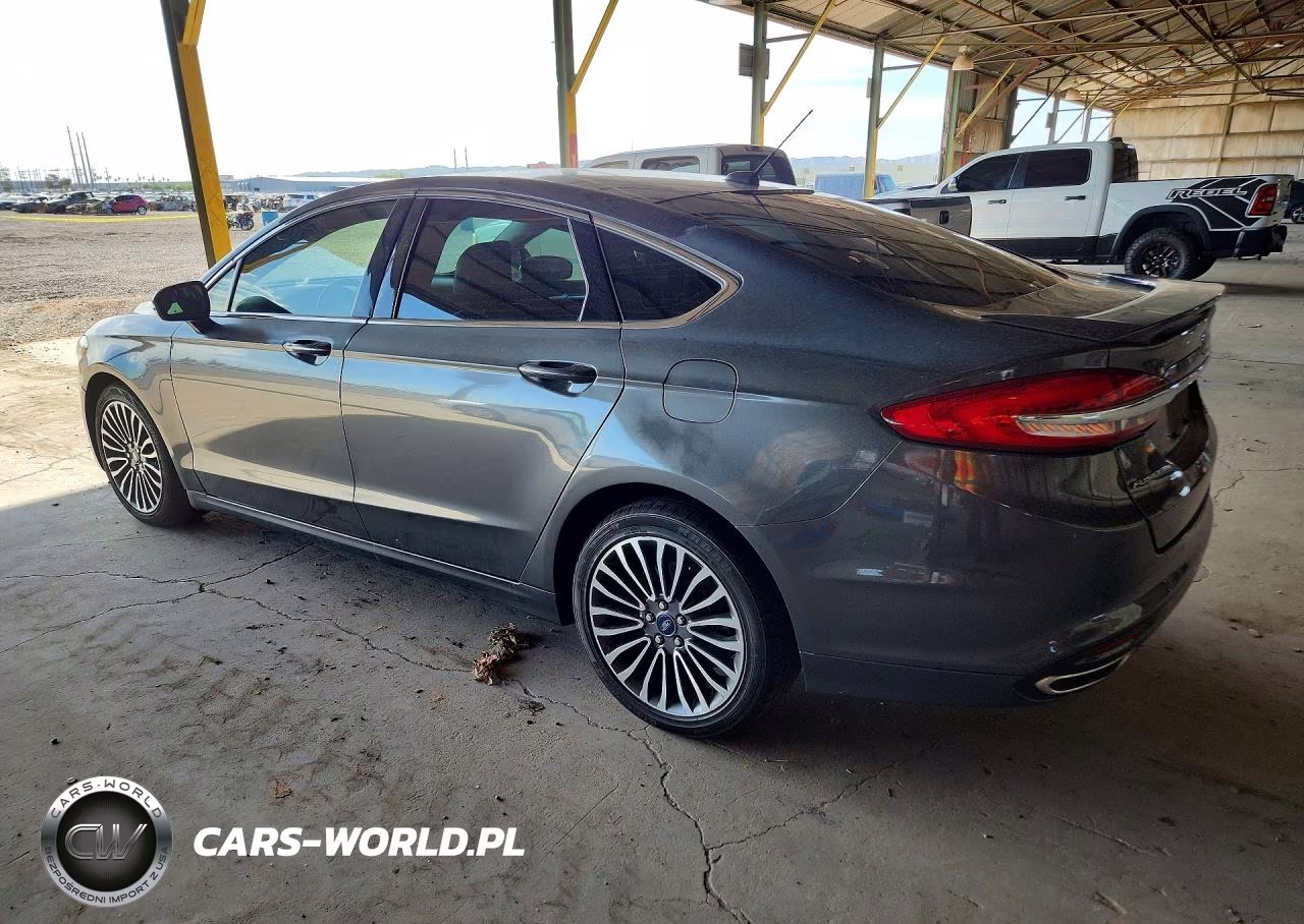 2018 Ford Fusion Titanium-Platinum VIN:3FA6P0D94JR206699 - 2