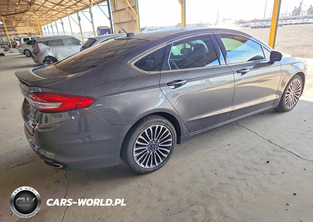 2018 Ford Fusion Titanium-Platinum VIN:3FA6P0D94JR206699 - 3