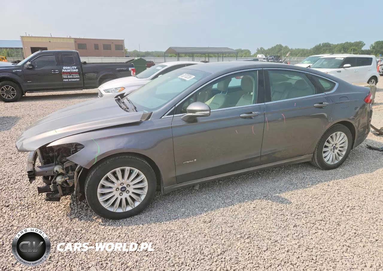 2014 Ford Fusion Se Hybrid VIN:3FA6P0LU9ER227172 - 1
