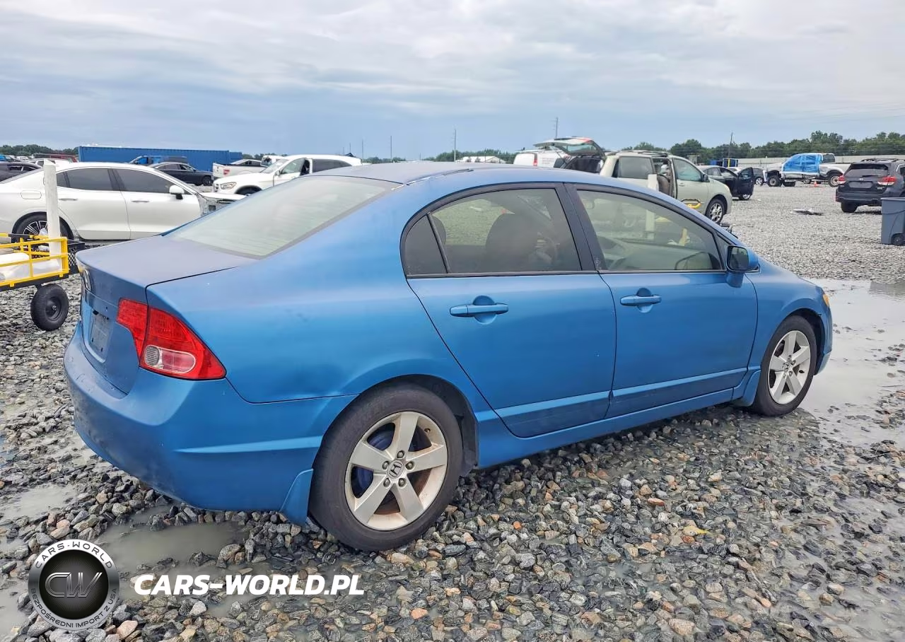 2007 Honda Civic Lx VIN:1HGFA16517L001412 - 3