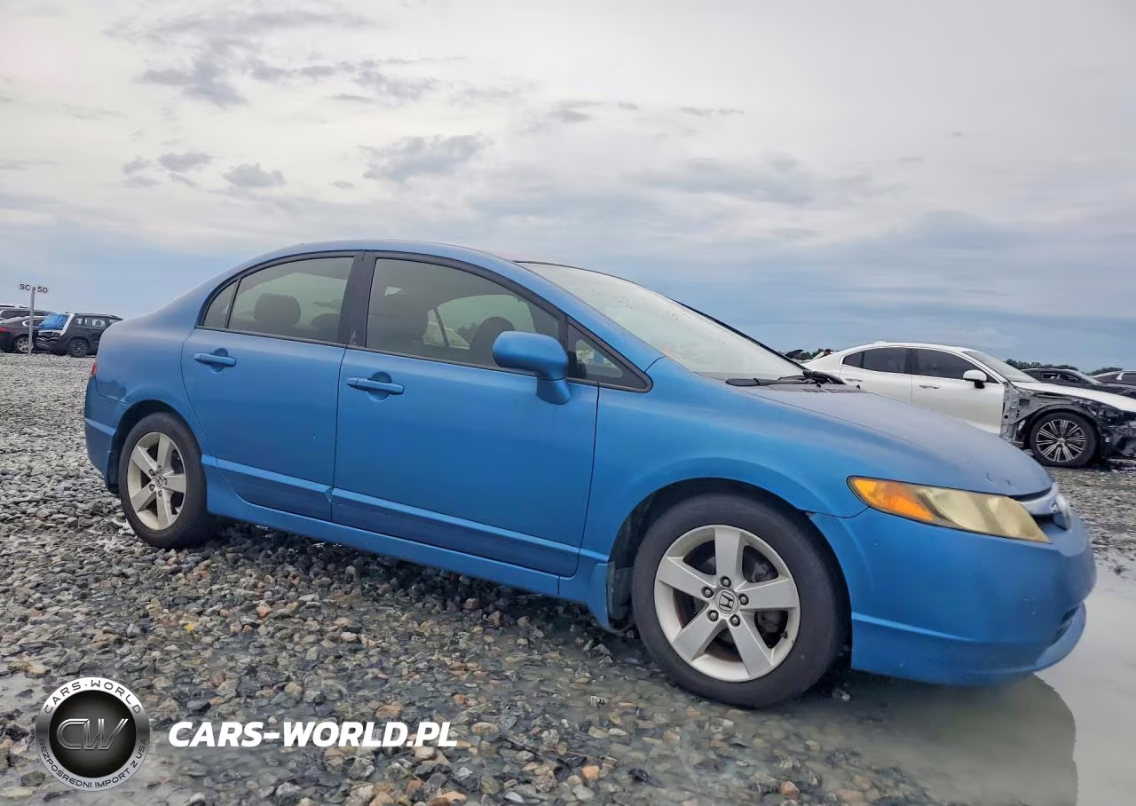2007 Honda Civic Lx VIN:1HGFA16517L001412 - 4