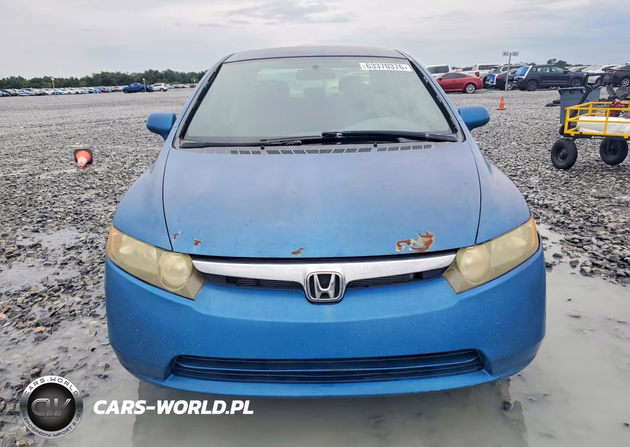 2007 Honda Civic Lx VIN:1HGFA16517L001412 - 5