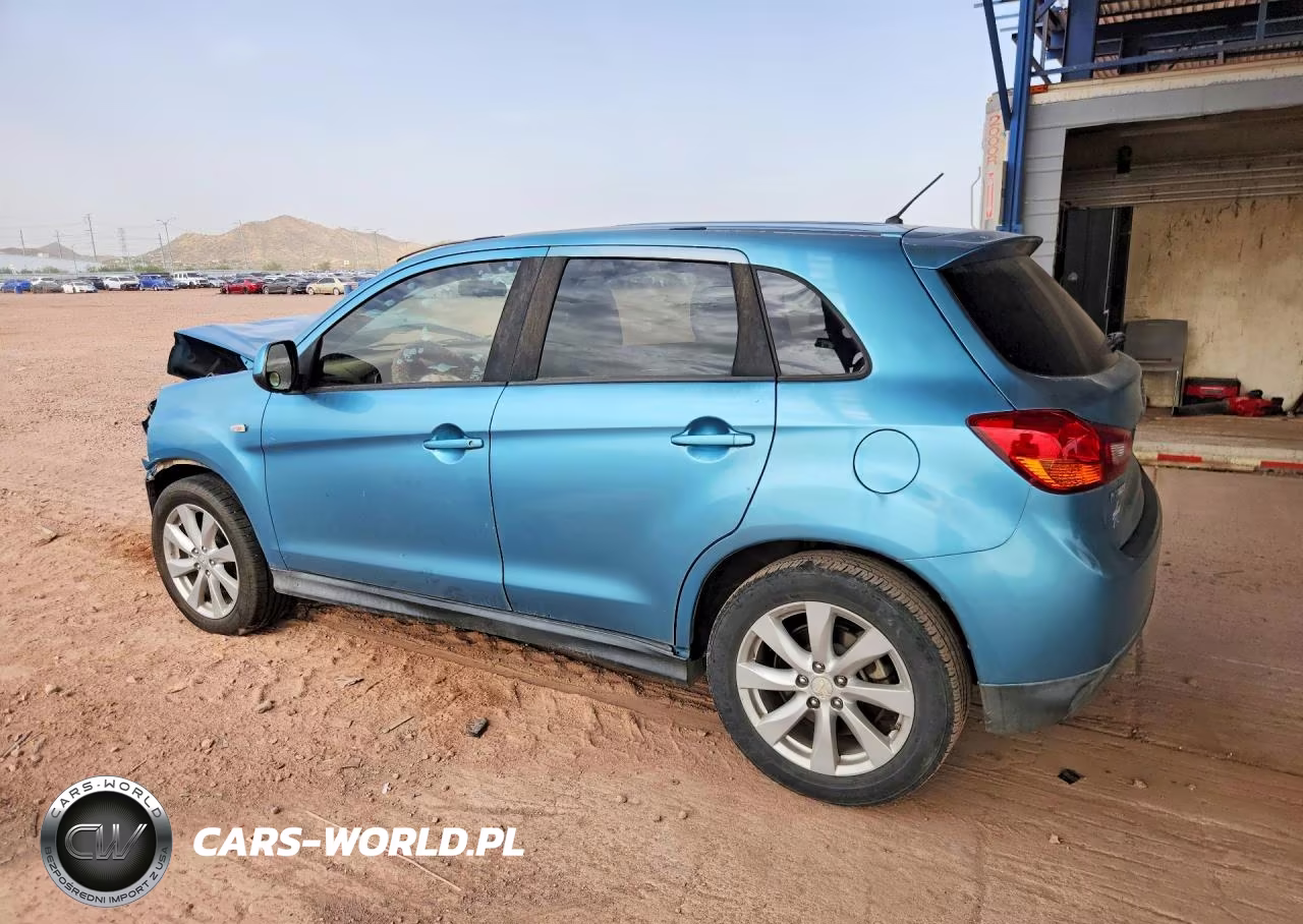 2014 Mitsubishi Outlander Sport Es VIN:4A4AP3AU7EE026553 - 2