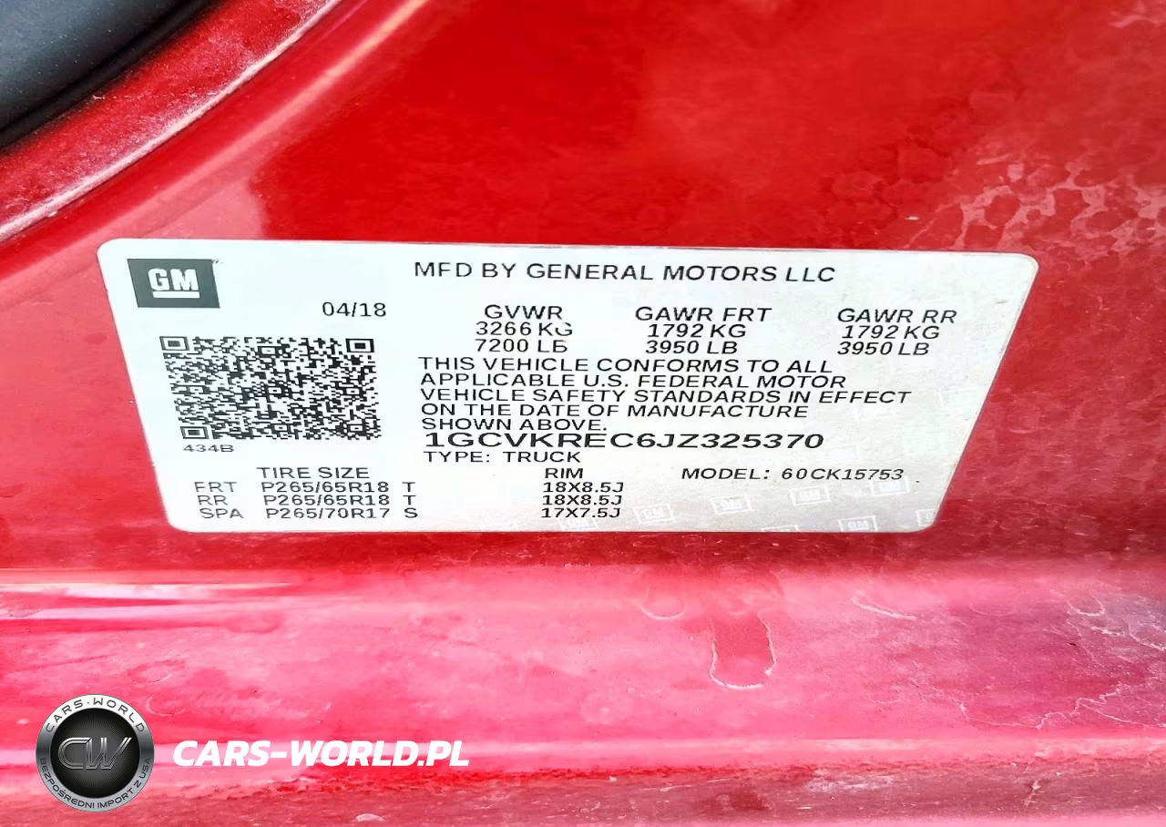 2018 Chevrolet Silverado K1500 Lt VIN:1GCVKREC6JZ325370 - 12