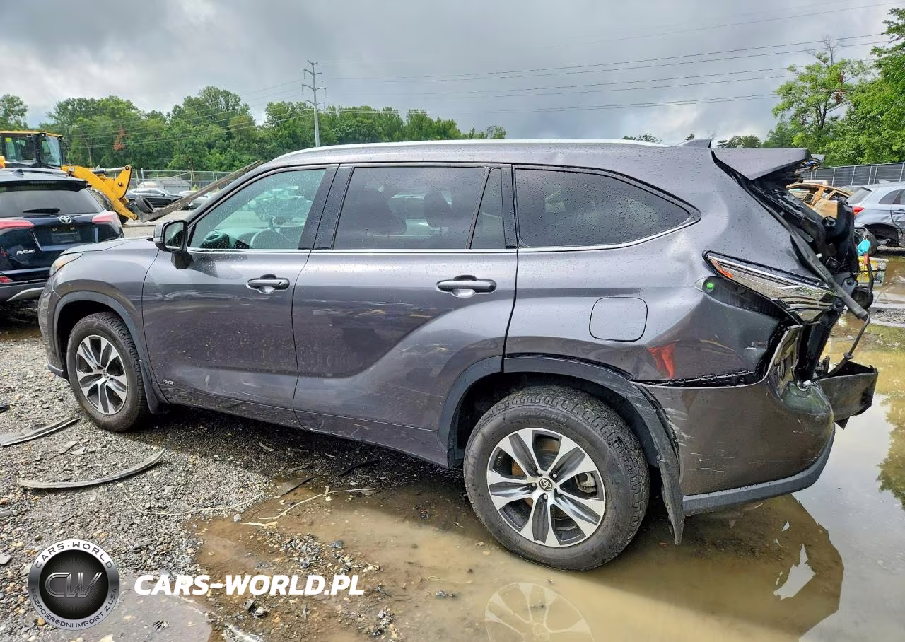 2022 Toyota Highlander Hybrid Xle VIN:5TDGBRCHXNS546212 - 2