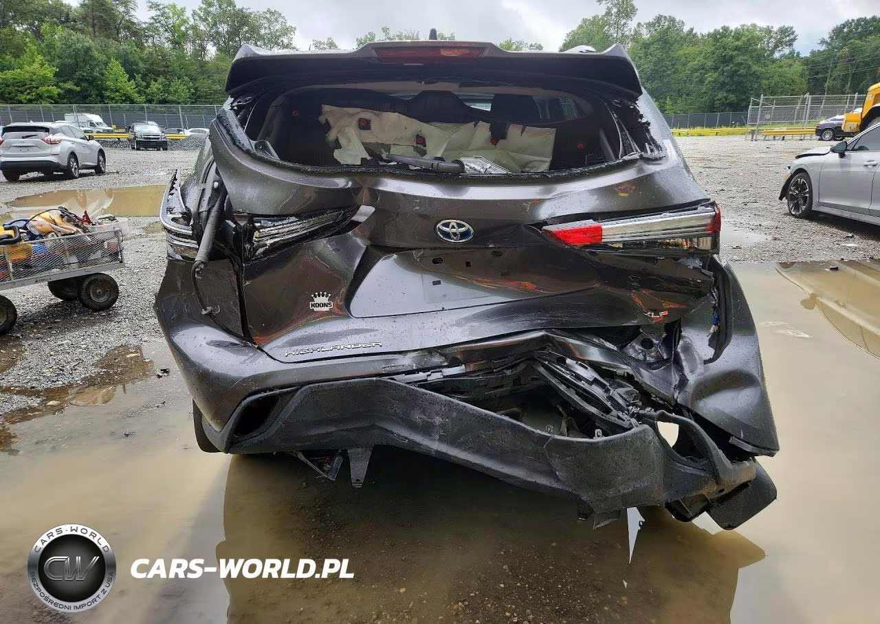 2022 Toyota Highlander Hybrid Xle VIN:5TDGBRCHXNS546212 - 6