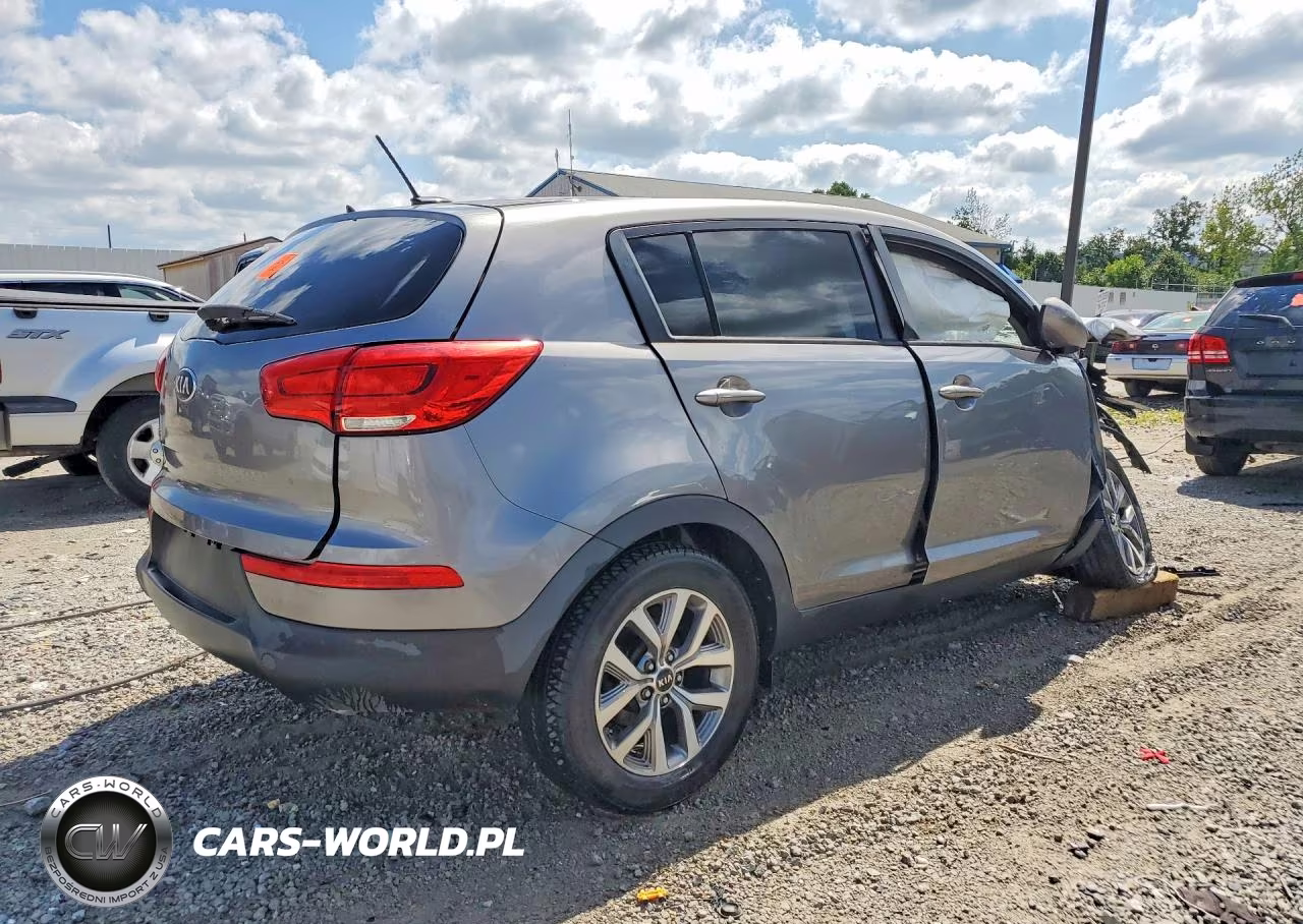 2015 Kia Sportage Lx VIN:KNDPBCAC0F7701043 - 3