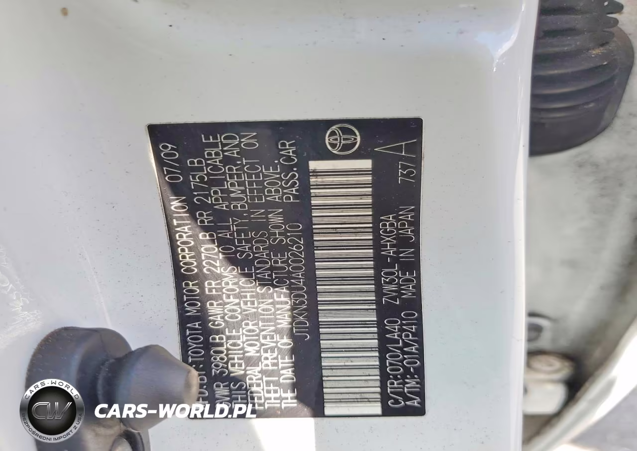 2010 Toyota Prius Iv VIN:JTDKN3DU4A0026210 - 12