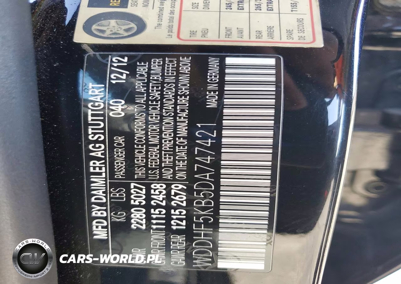 2013 Mercedes-Benz E 350 VIN:WDDHF5KB5DA747421 - 12