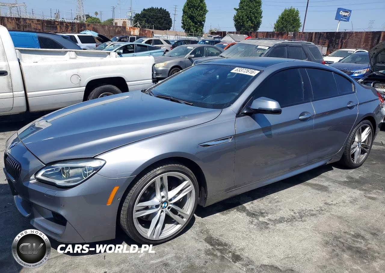 2017 BMW 640 I Gran Coupe VIN:WBA6D0C52HG639602 - 1