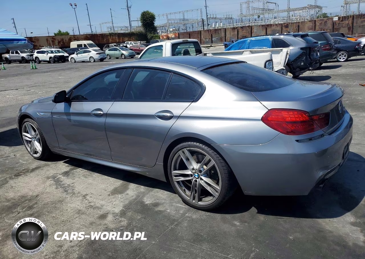 2017 BMW 640 I Gran Coupe VIN:WBA6D0C52HG639602 - 2