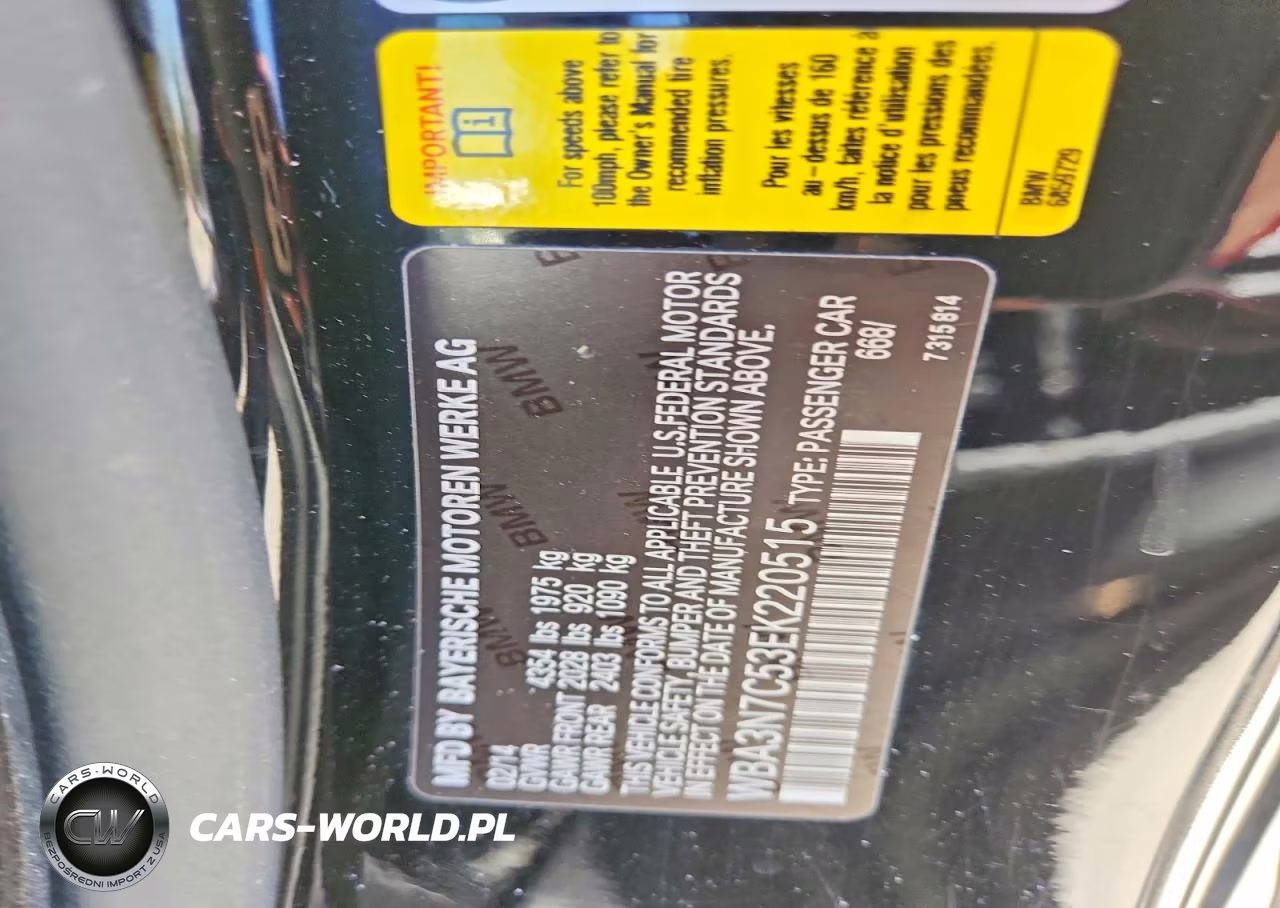 2014 BMW 428 I VIN:WBA3N7C53EK220515 - 12
