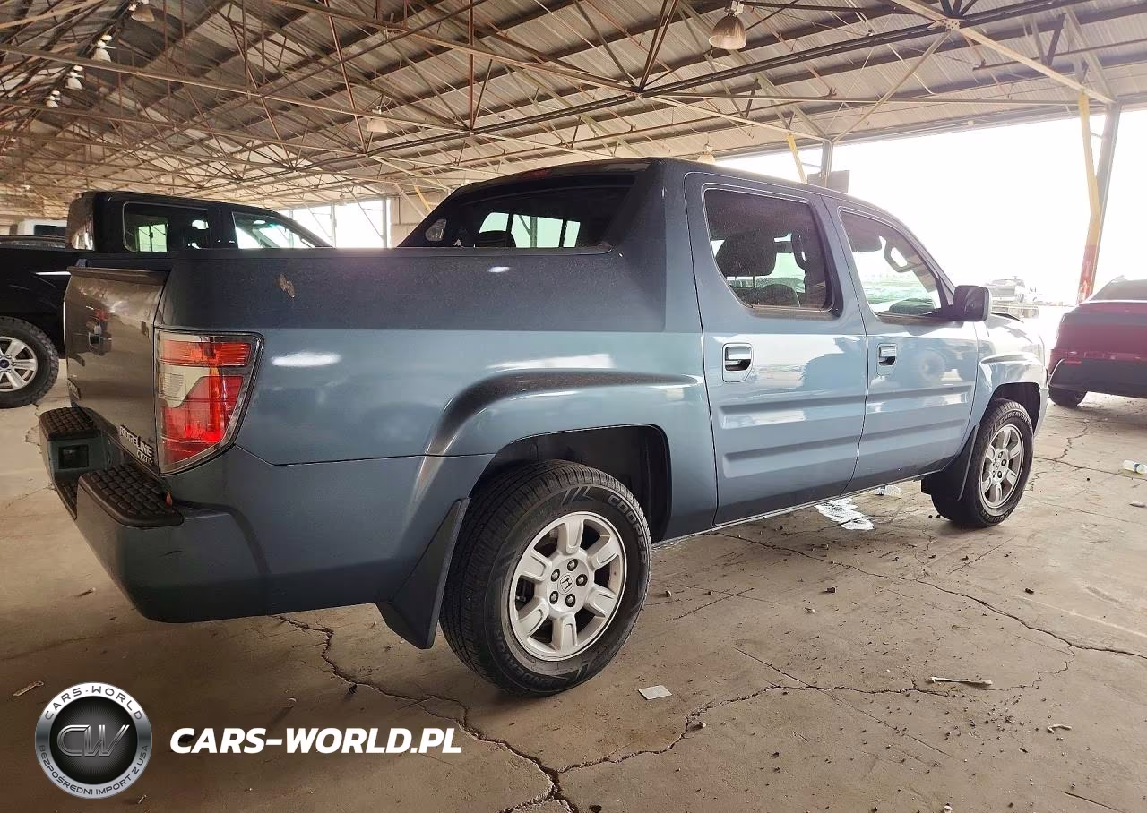 2007 Honda Ridgeline Rtl VIN:2HJYK16567H513163 - 3