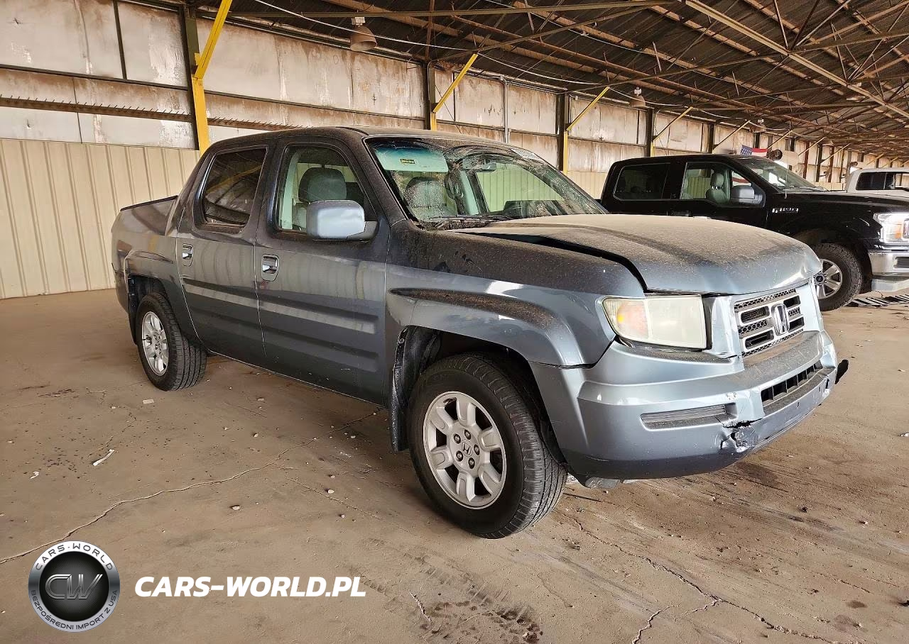 2007 Honda Ridgeline Rtl VIN:2HJYK16567H513163 - 4