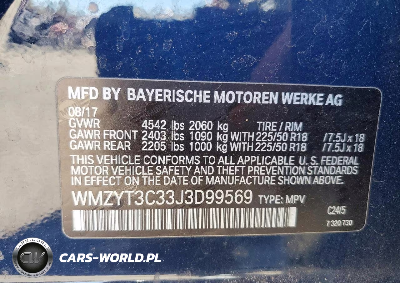 2018 Mini Cooper S Countryman VIN:WMZYT3C33J3D99569 - 12
