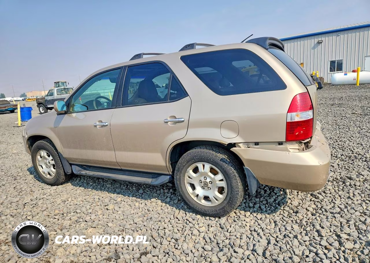 2002 Acura Mdx VIN:2HNYD18422H541158 - 2