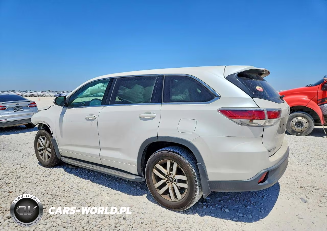 2016 Toyota Highlander Le VIN:5TDZARFH6GS021268 - 2
