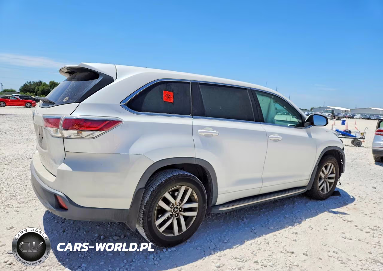 2016 Toyota Highlander Le VIN:5TDZARFH6GS021268 - 3