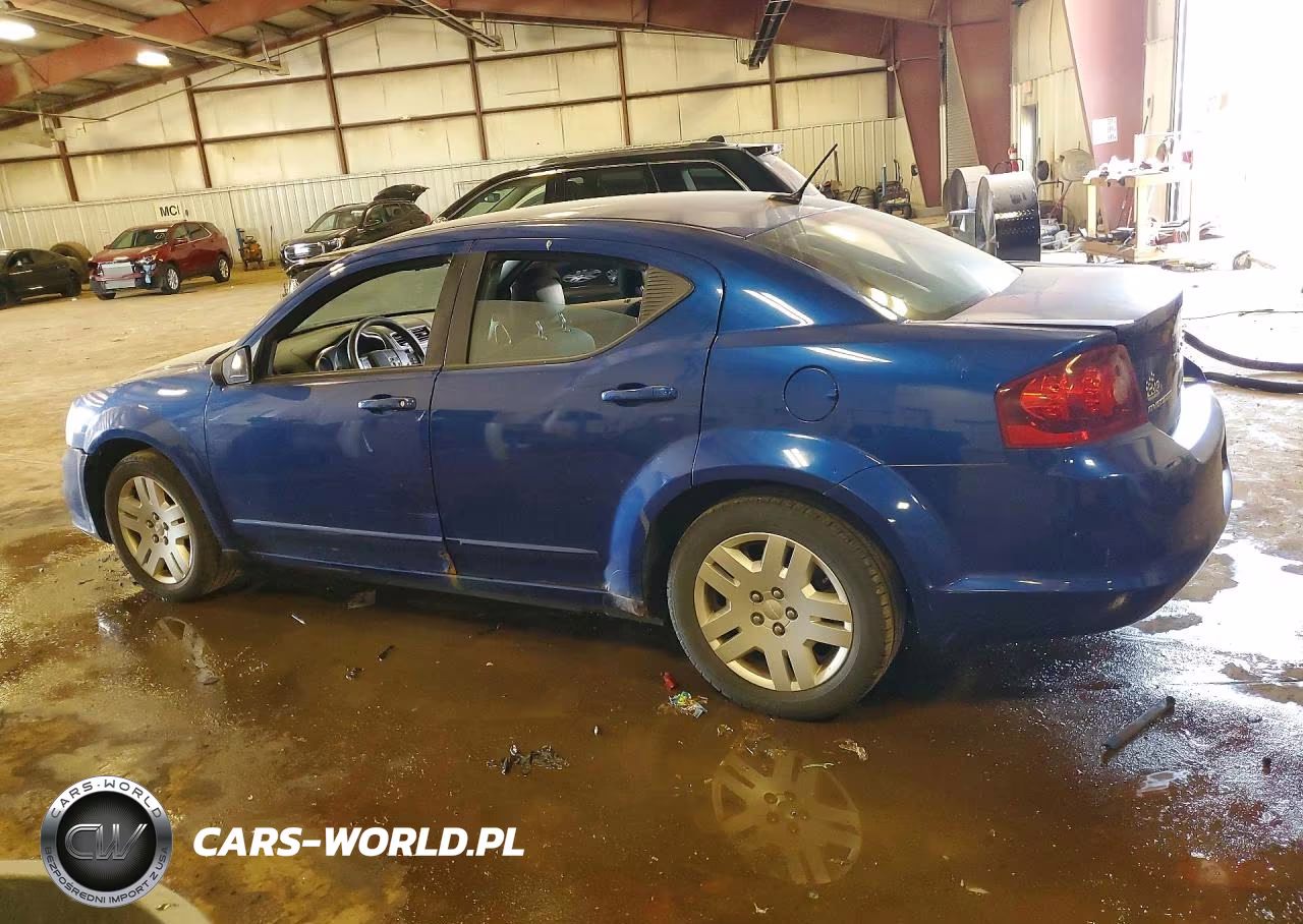 2012 Dodge Avenger Se VIN:1C3CDZAG8CN269800 - 2