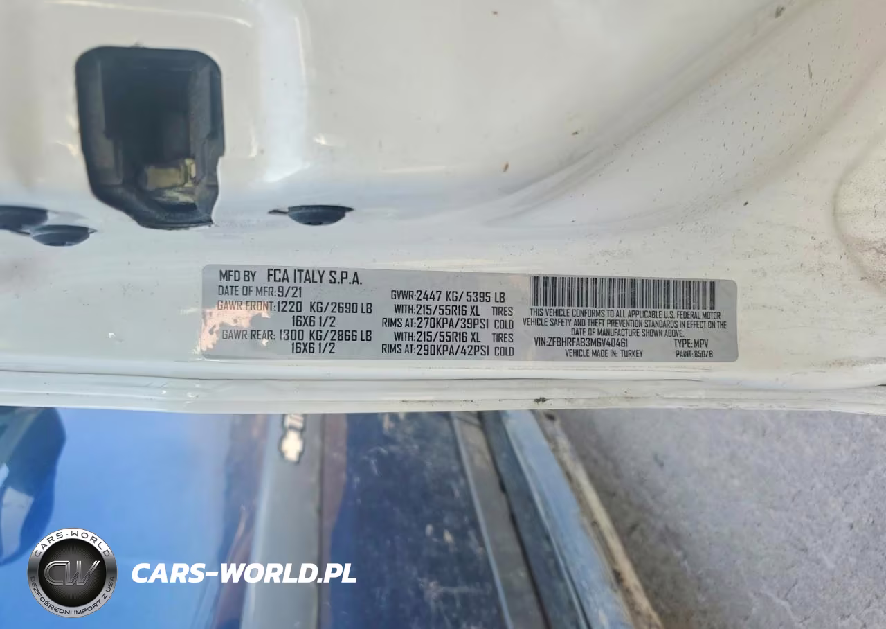2021 Ram Promaster City Delivery Van VIN:ZFBHRFAB3M6V40461 - 13