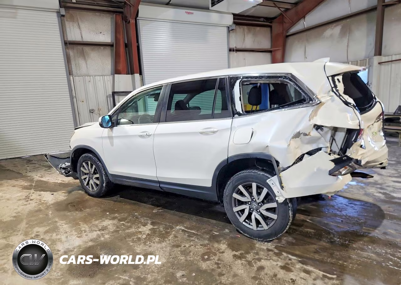 2019 Honda Pilot Ex VIN:5FNYF6H38KB002196 - 2