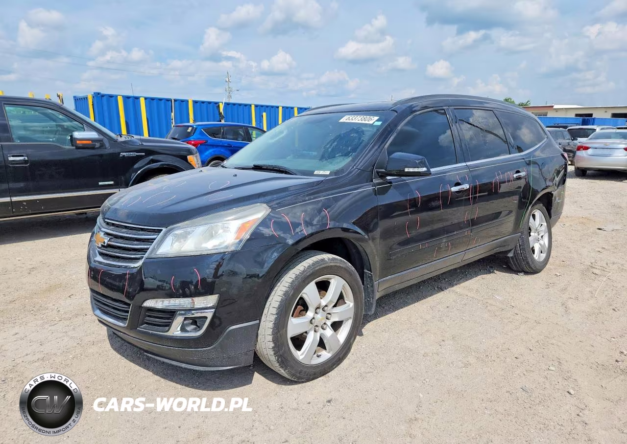 2017 Chevrolet Traverse Lt VIN:1GNKRGKD7HJ302115 - 1