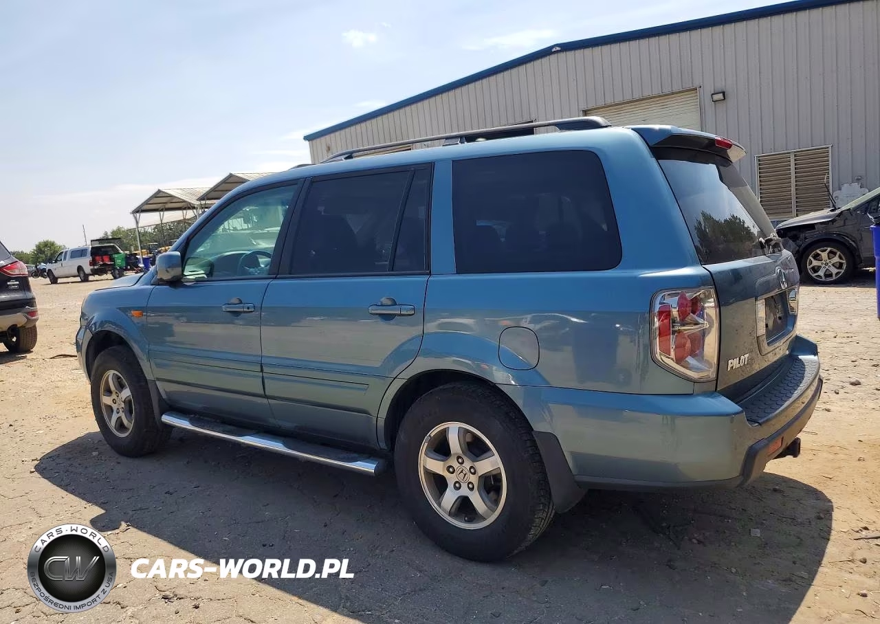 2007 Honda Pilot Exl VIN:5FNYF28617B028617 - 2