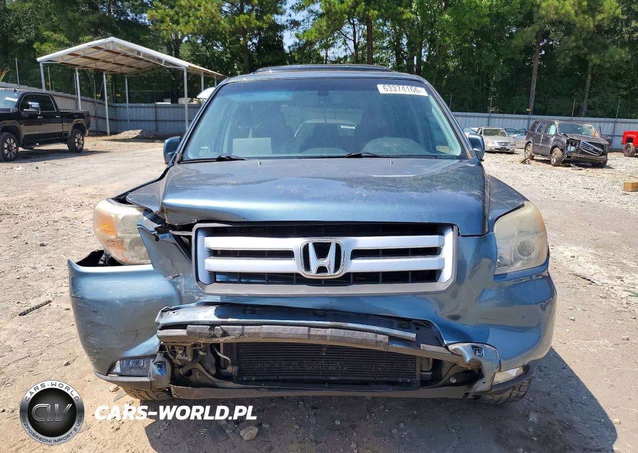 2007 Honda Pilot Exl VIN:5FNYF28617B028617 - 5