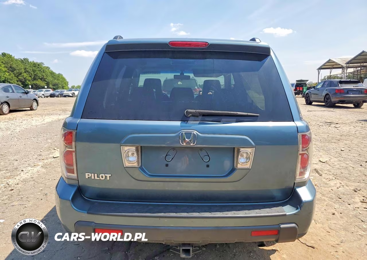 2007 Honda Pilot Exl VIN:5FNYF28617B028617 - 6
