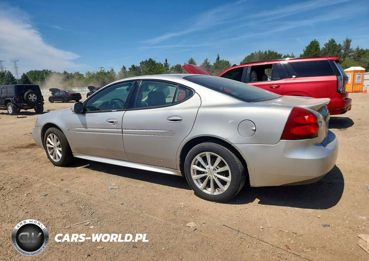 2008 Pontiac Grand Prix VIN:2G2WP552381160746 - 2