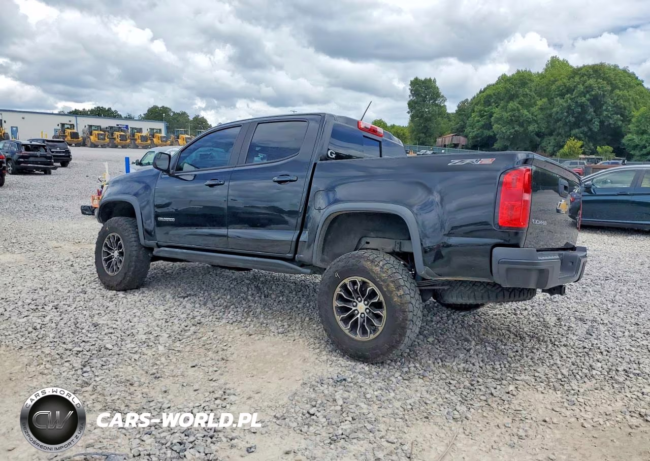 2018 Chevrolet Colorado Zr2 VIN:1GCPTEE1XJ1202005 - 2